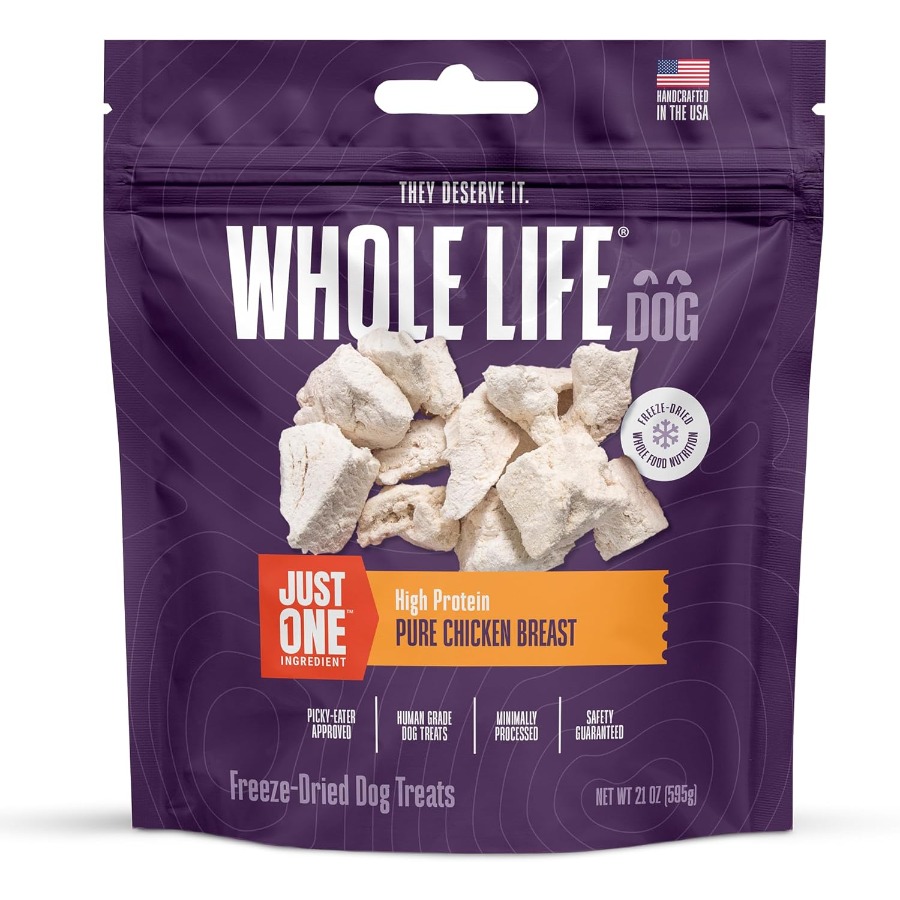 Food Snacks Healthy - Whole Life Dog Just One Chicken