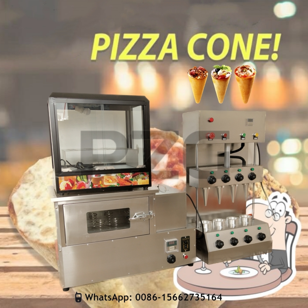 Food Snacks Healthy - 110V 220V Popular Pizza Cone Machine