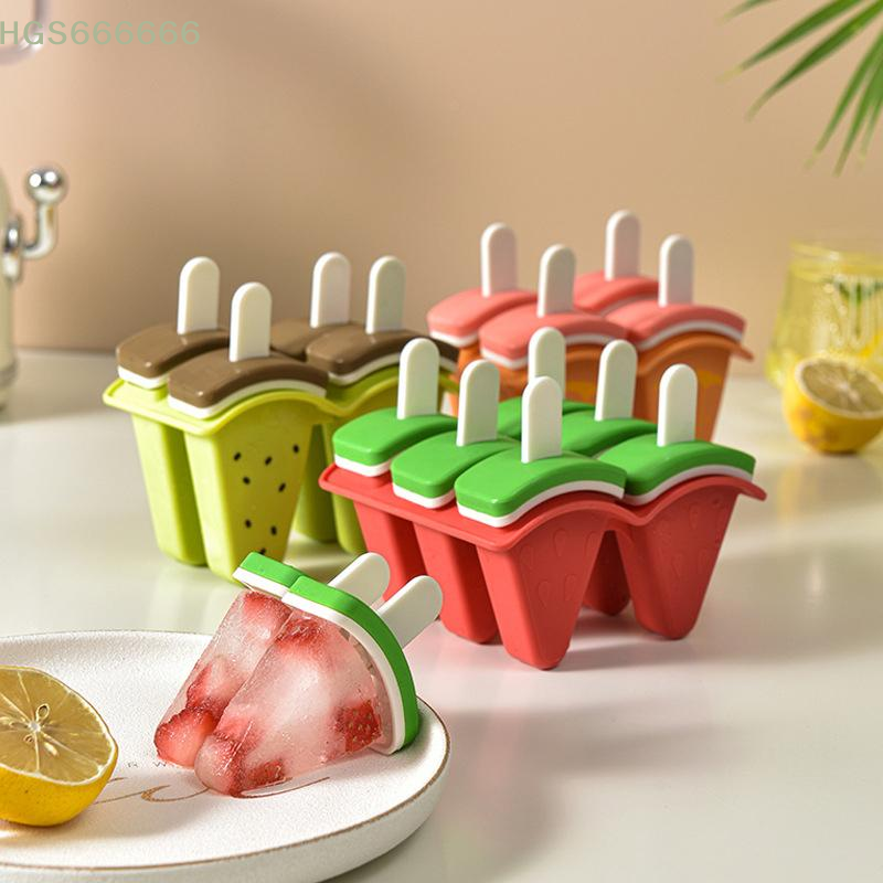 DIY Ice Cream Mold 4 6 Grids S - đánh giá và giá Homemade Food Snacks