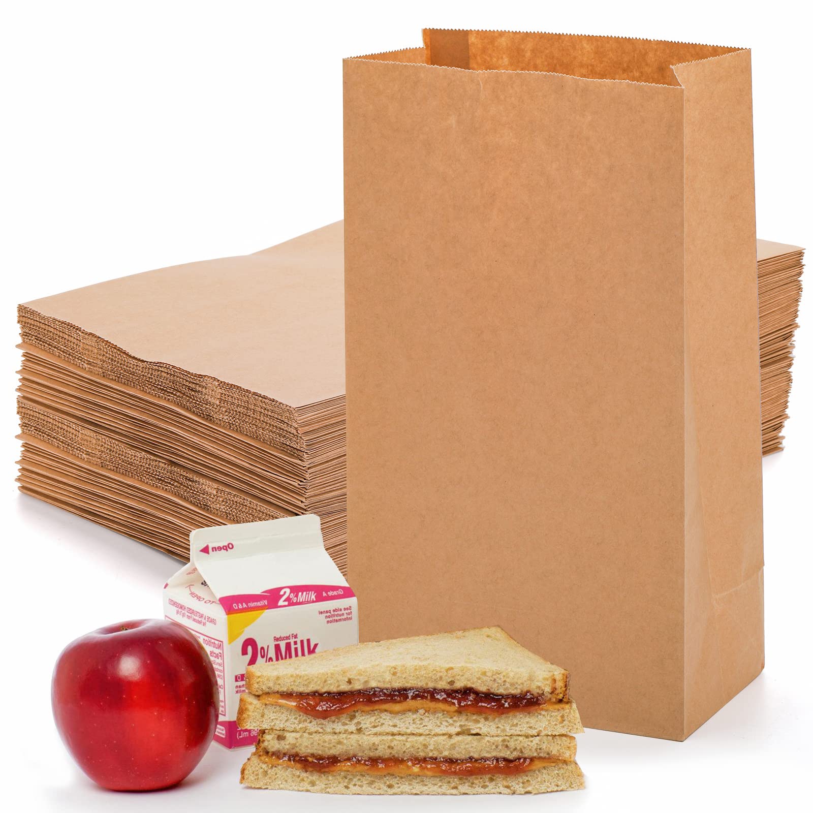 Paper Lunch Bags 20/50PCS Kraf - đánh giá và giá Food Grocery Snacks