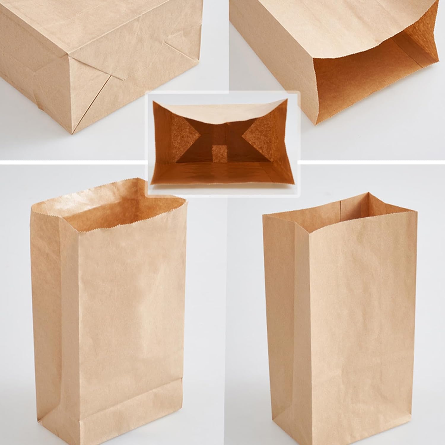 Paper Lunch Bags 20/50PCS Kraf - đánh giá và giá Food Grocery Snacks