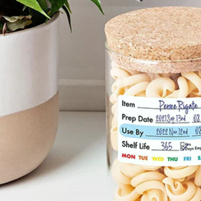 300Pcs/Roll Kitchen Date Food  - đánh giá và giá Snacks Food Labels