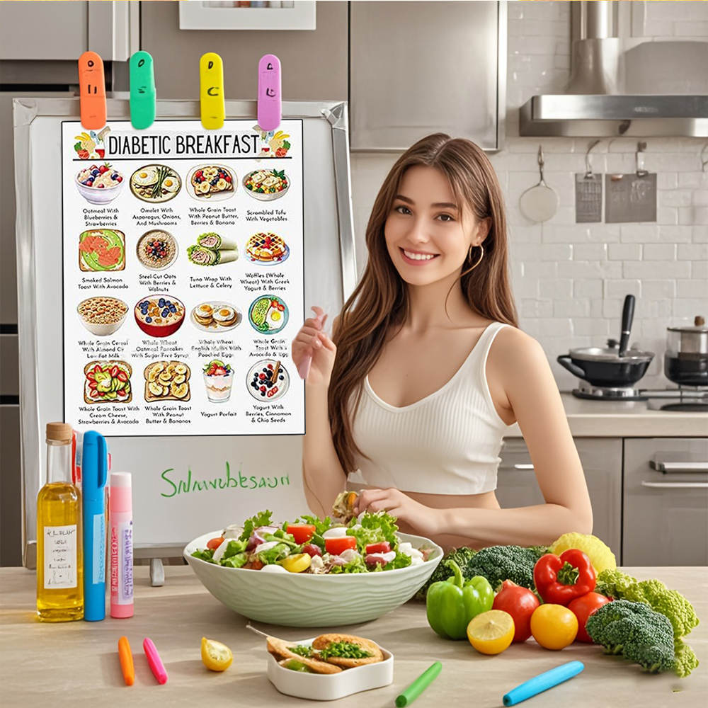 12pcs Diabetic Meal Planner Un - đánh giá và giá Food Snacks Healthy