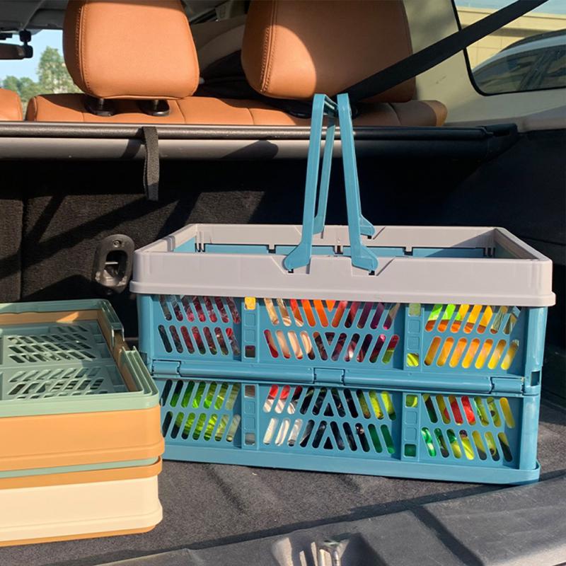 Foldable Picnic Basket Portabl - đánh giá và giá Food Grocery Snacks