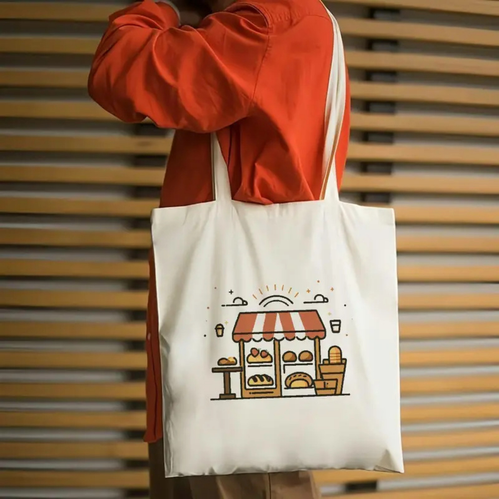 Cute French Fries Print Canvas - đánh giá và giá Food Grocery Snacks