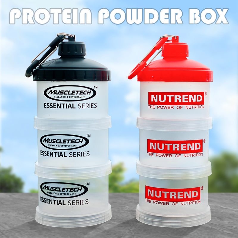 3-layer Portable Protein Powde - đánh giá và giá Food Snacks Healthy