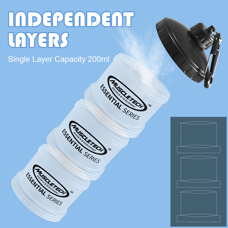 3-layer Portable Protein Powde - đánh giá và giá Food Snacks Healthy