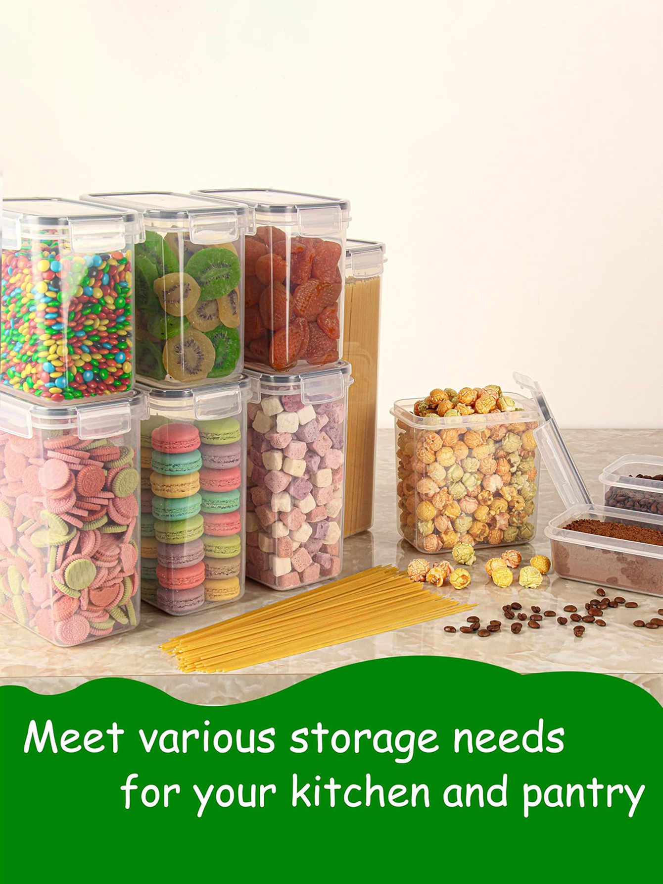 42PCS-Kitchen,Airtight food st - đánh giá và giá Snacks Food Labels