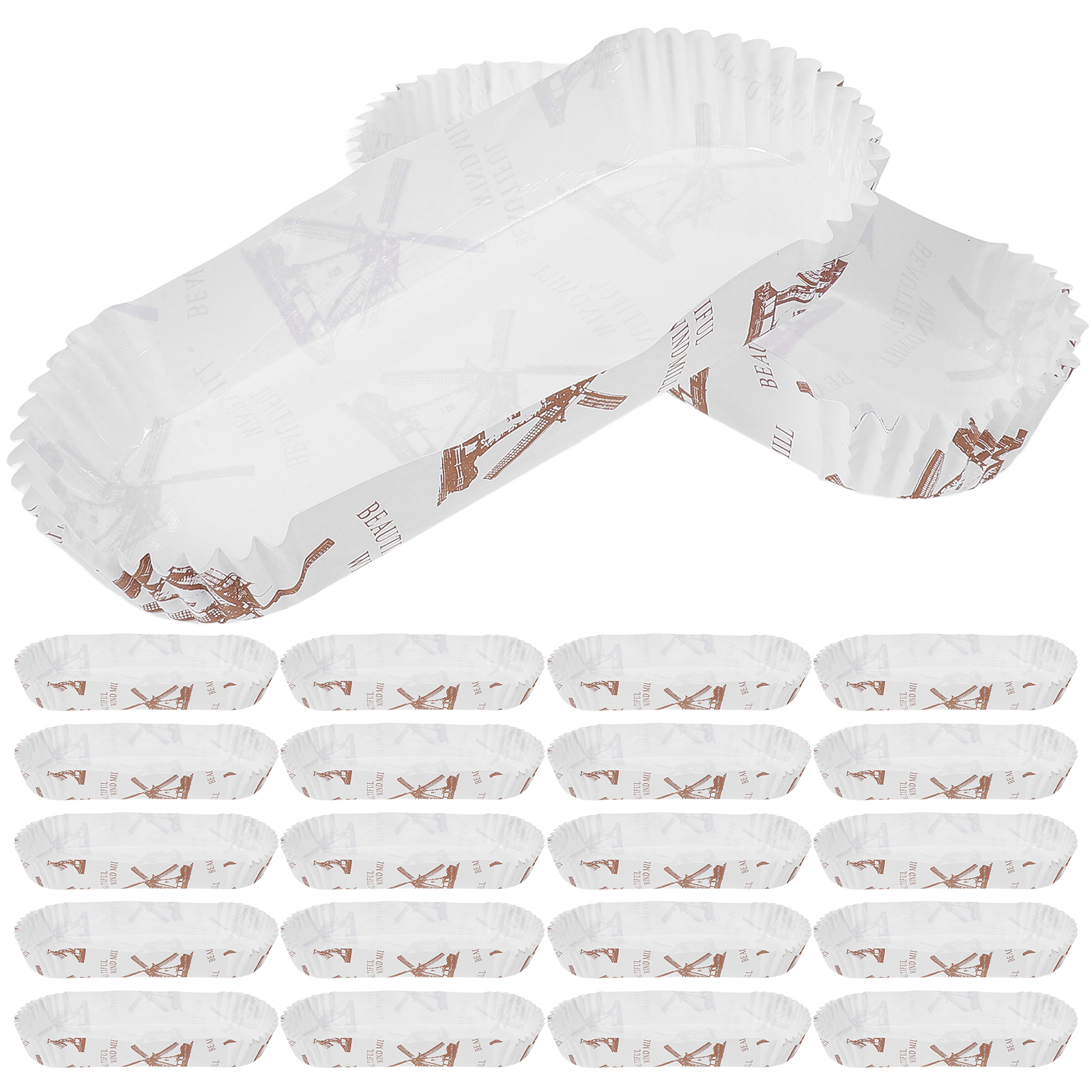 100 Pcs Hot Dog Tray Disposabl - đánh giá và giá Food And Snacks For Picnic
