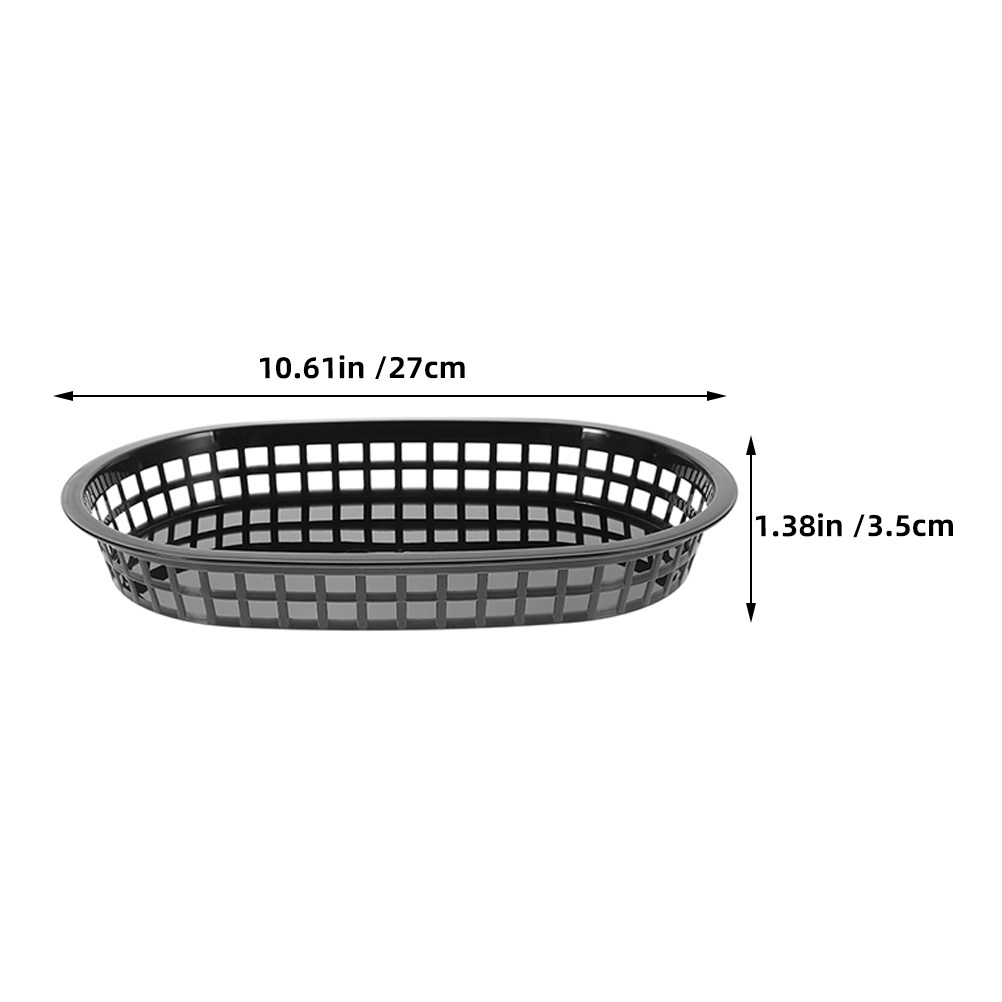 4Pcs Plastic Fruit Basket Set  - đánh giá và giá Food And Snacks For Picnic