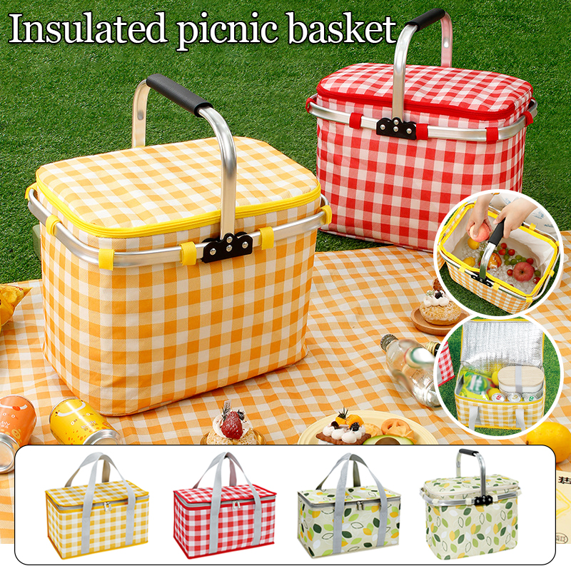 Retro Pastoral Lunch Bag Foldi - đánh giá và giá Food And Snacks For Picnic