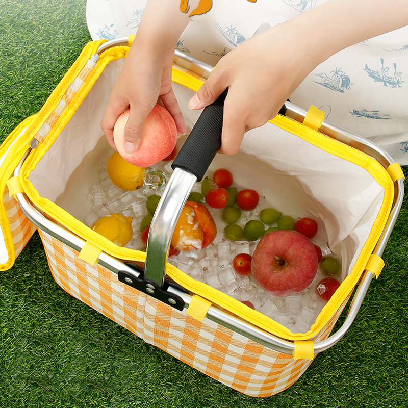 Retro Pastoral Lunch Bag Foldi - đánh giá và giá Food And Snacks For Picnic