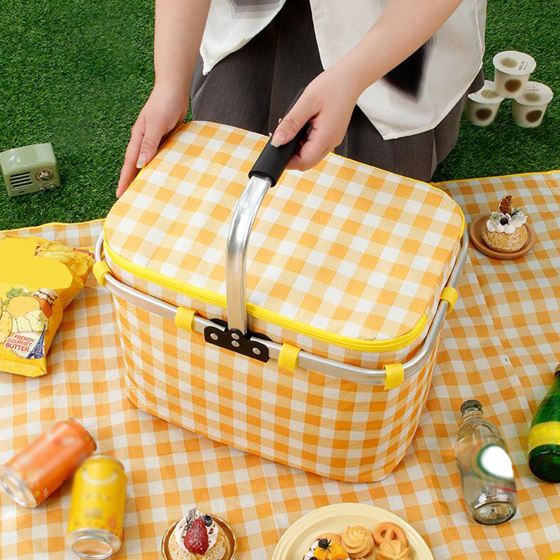 Retro Pastoral Lunch Bag Foldi - đánh giá và giá Food And Snacks For Picnic