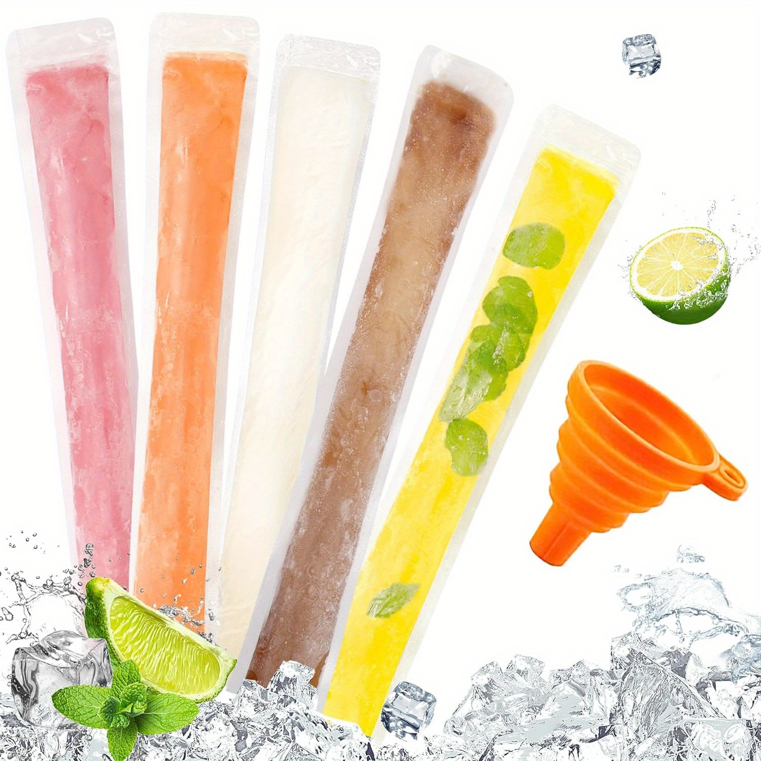100Pack Food Grade Reusable Ic - đánh giá và giá Homemade Food Snacks