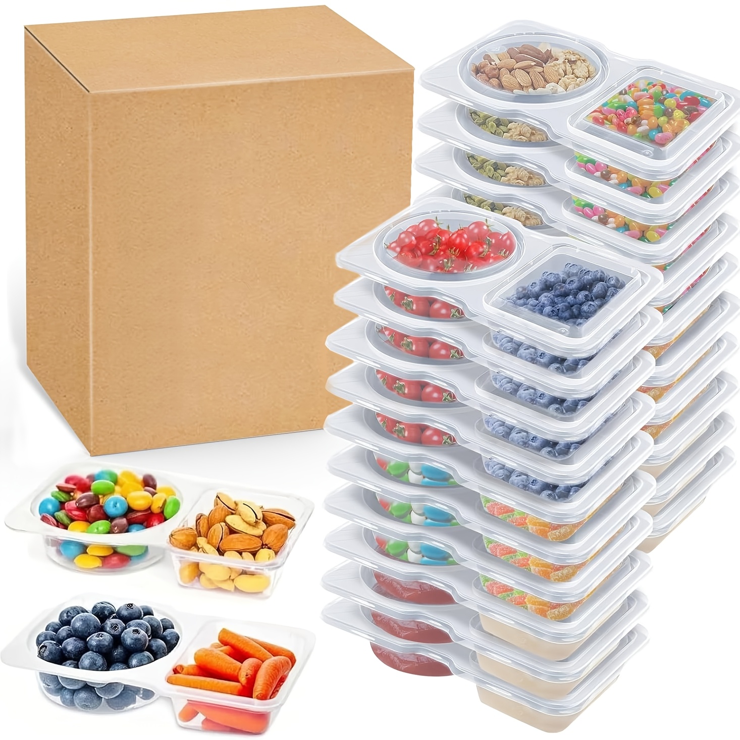 10Pcs Food Storage Containers  - đánh giá và giá Food And Snacks For Picnic