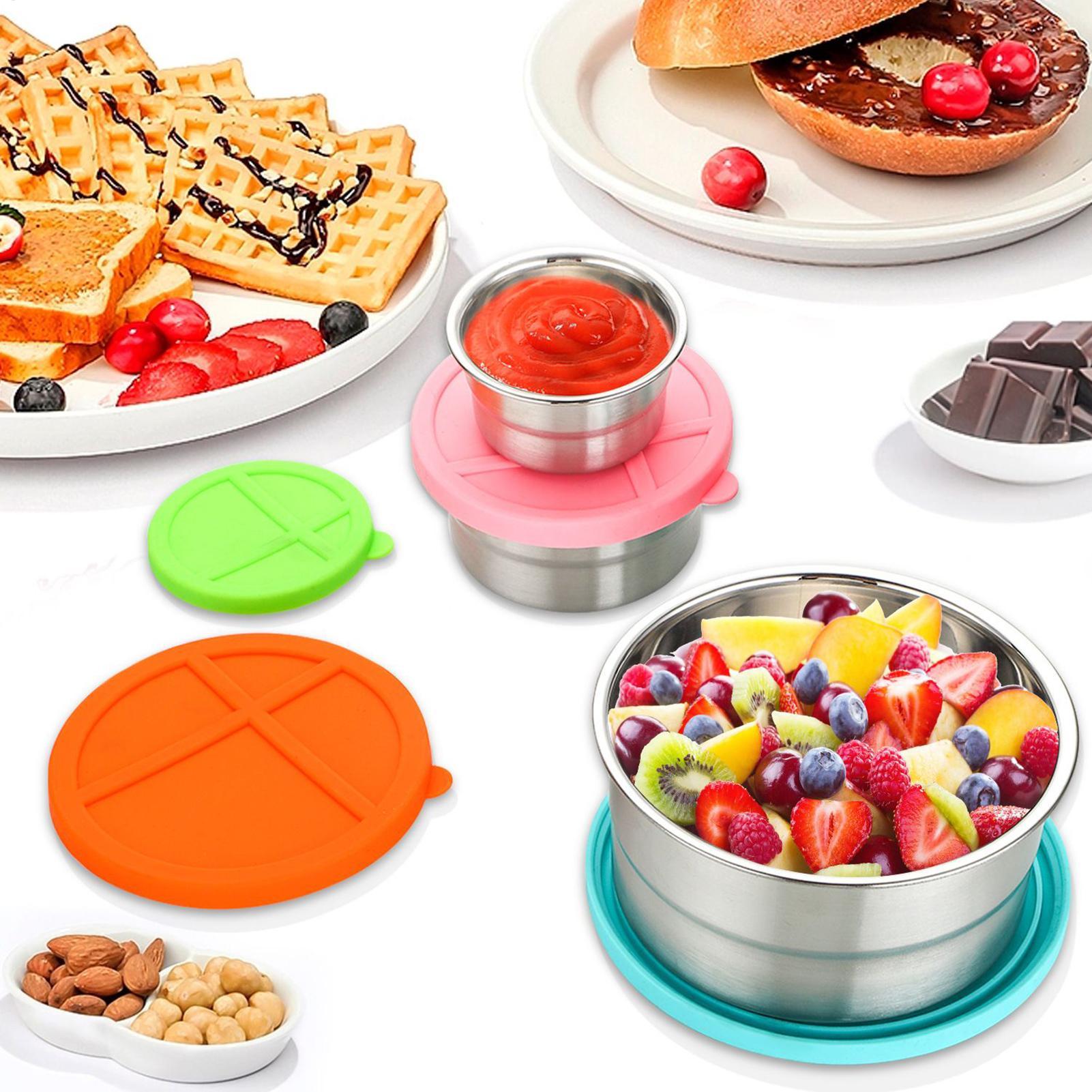 Metal Food Container 5 Pieces  - đánh giá và giá Food And Snacks For Picnic