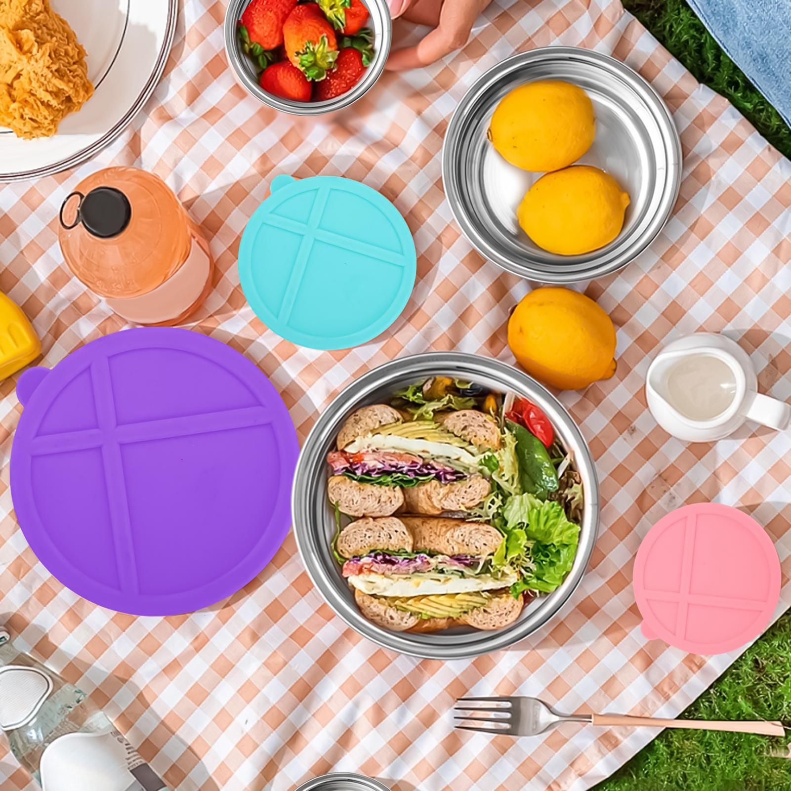 Metal Food Container 5 Pieces  - đánh giá và giá Food And Snacks For Picnic