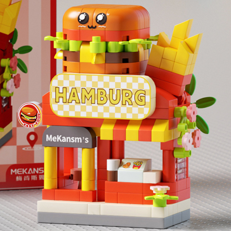 NEW DIY Hamburger Restaurant C - đánh giá và giá Food And Snacks Ideas