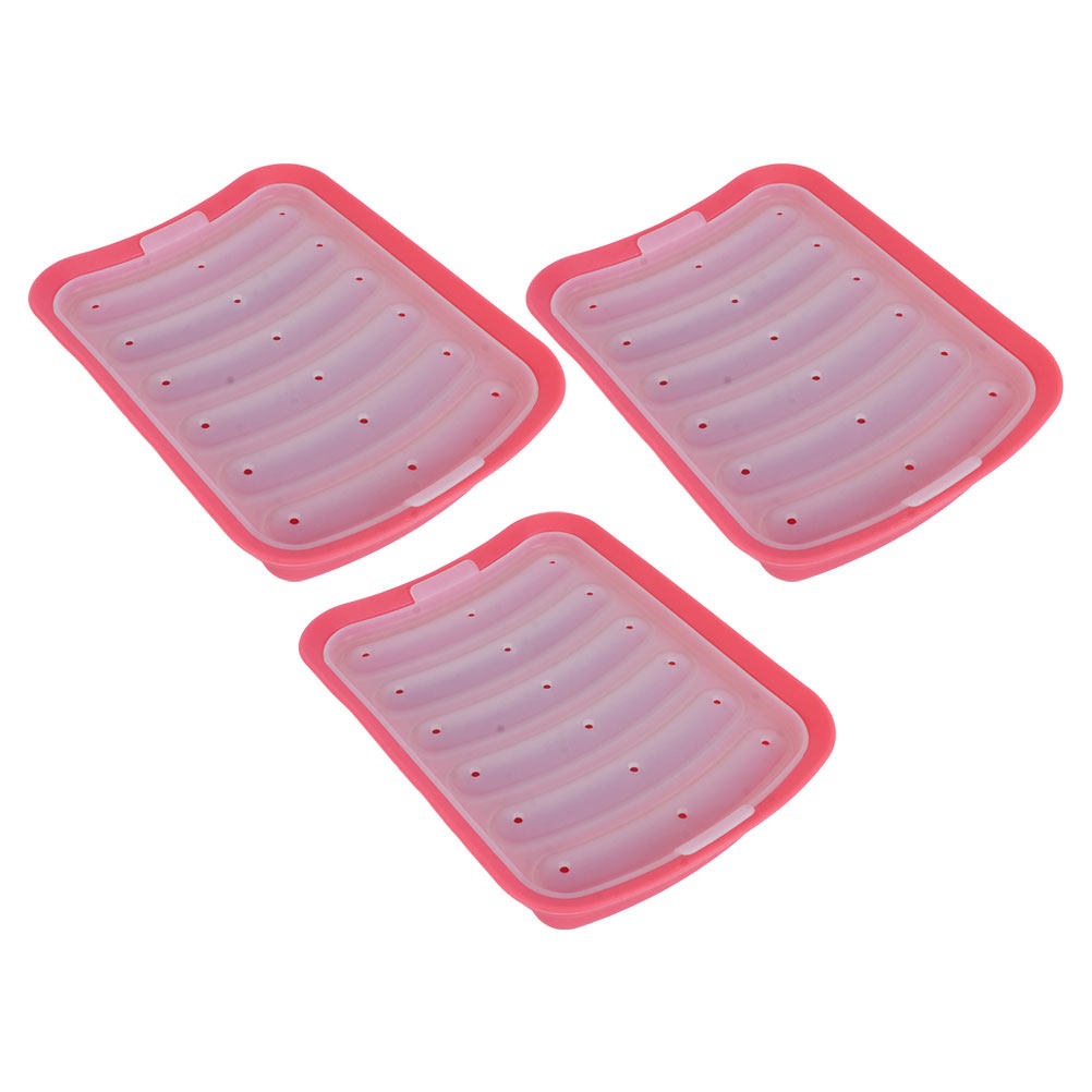 3Pcs Silicone Baking Moulds DI - đánh giá và giá Homemade Food Snacks